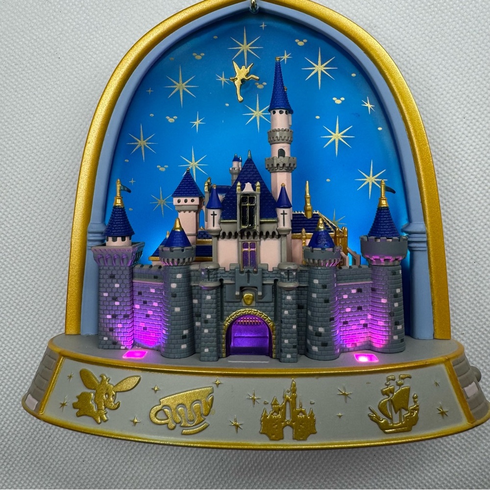 Hallmark Keepsake Disneyland 70th Anniversary Ornament with Light & Sound B59